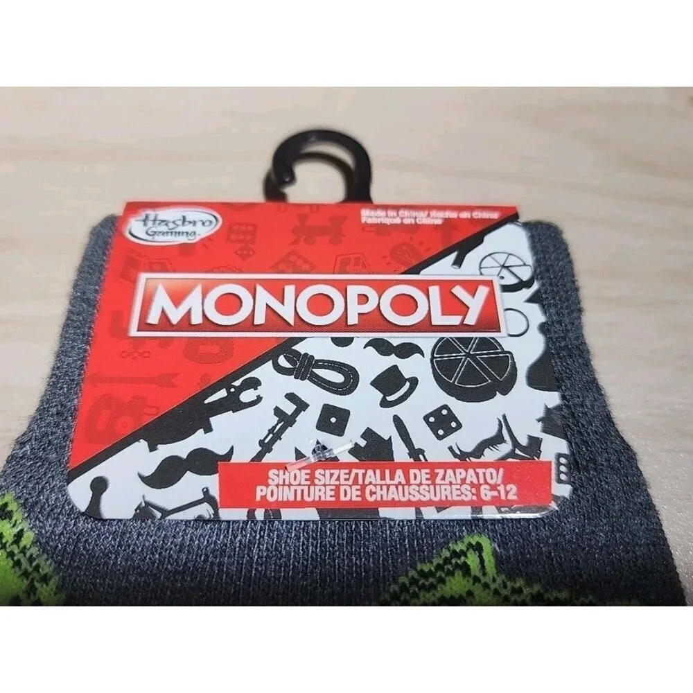 Centric Monopoly Money On My Mind socks Size 6-12 Men’s Crew New